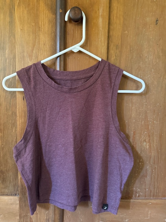 Duckworth Tops - Duckworth Women's Sleeveless Crop Tank Top - Plum